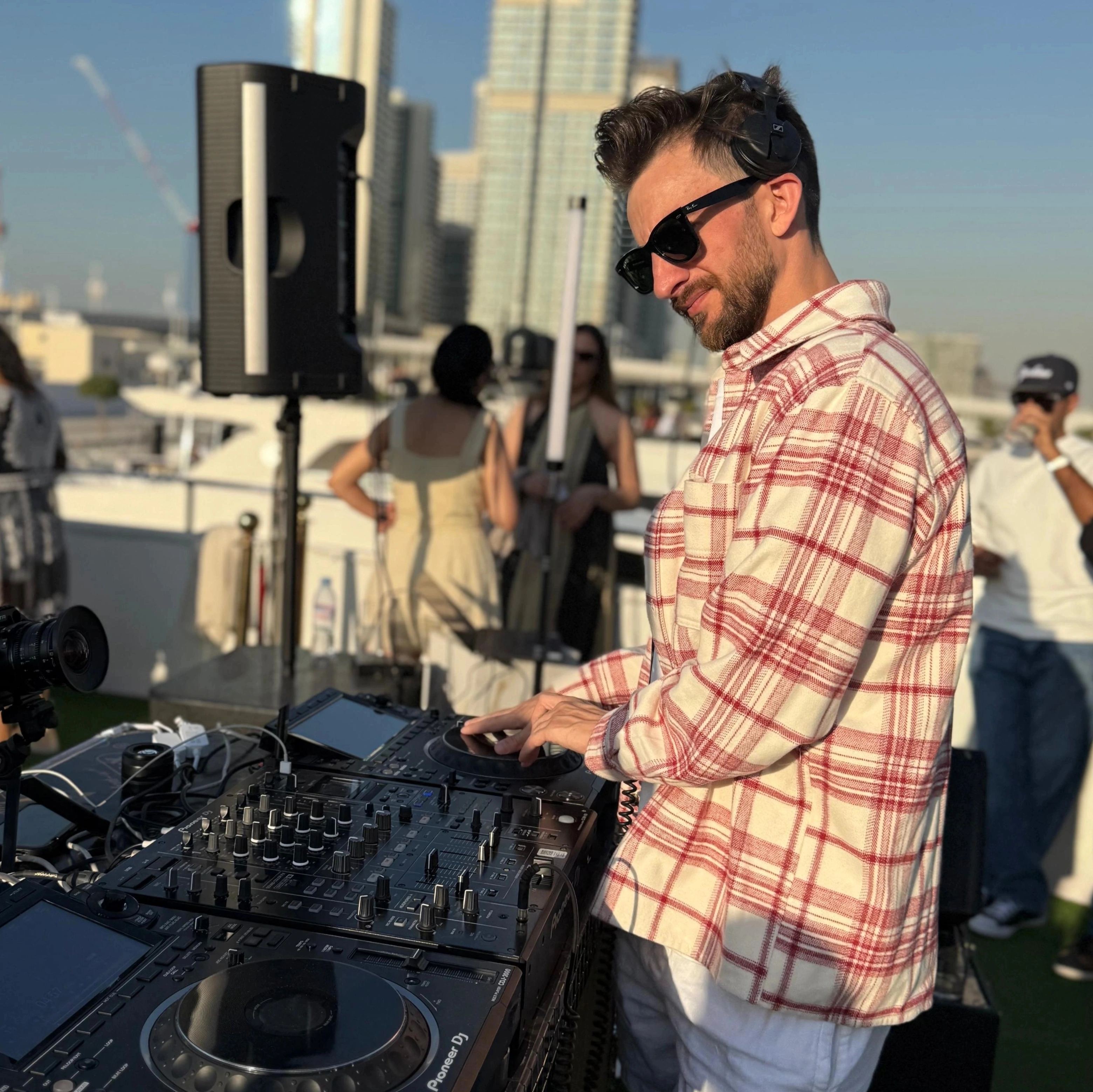13uxz rooftop DJ set in Dubai